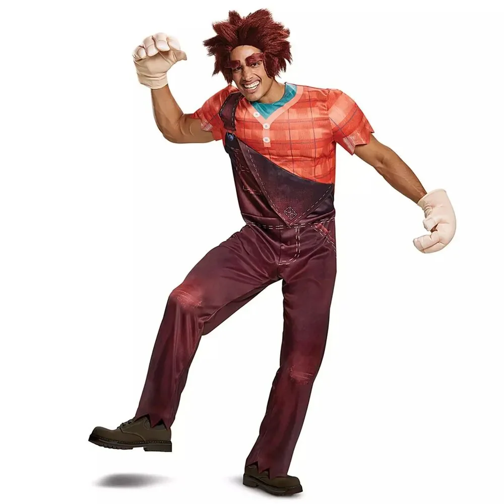 Disney Wreck It Ralph Breaks The Internet Adult L XL 42-46 Halloween Costume Wig - Picture 15 of 16